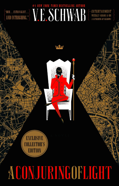 Book Cover: A Conjuring of Light by V.E. Schwab