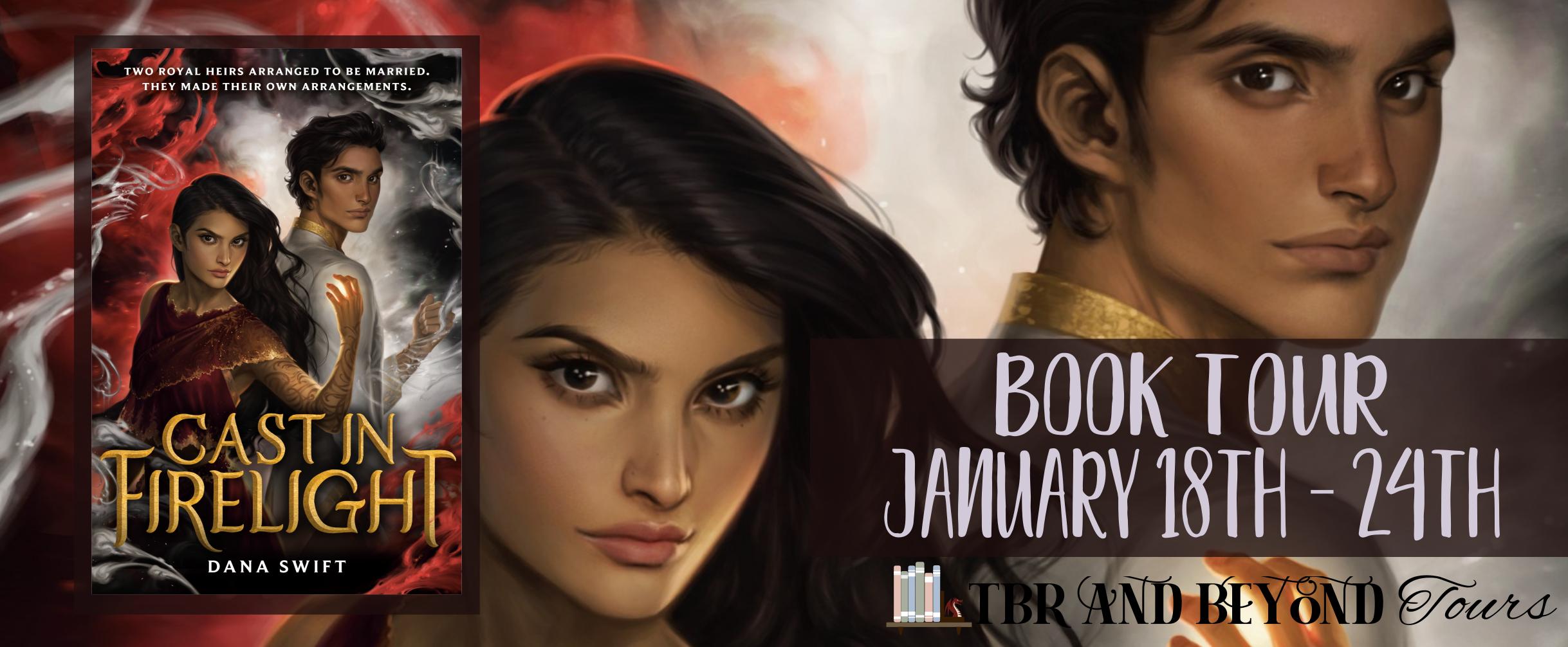 Blog Tour Review + Book Look: Cast in Firelight by Dana Swift ...