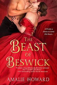 book cover: the beast of beswick by amalie howard