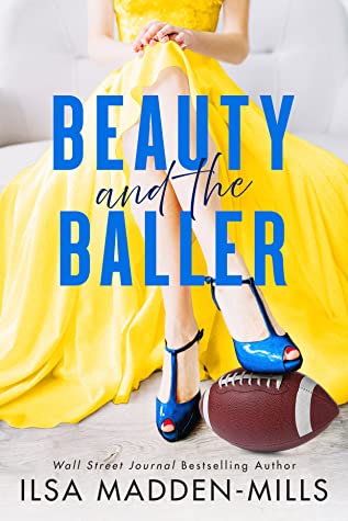 book cover: beauty and the baller by isla madden mills