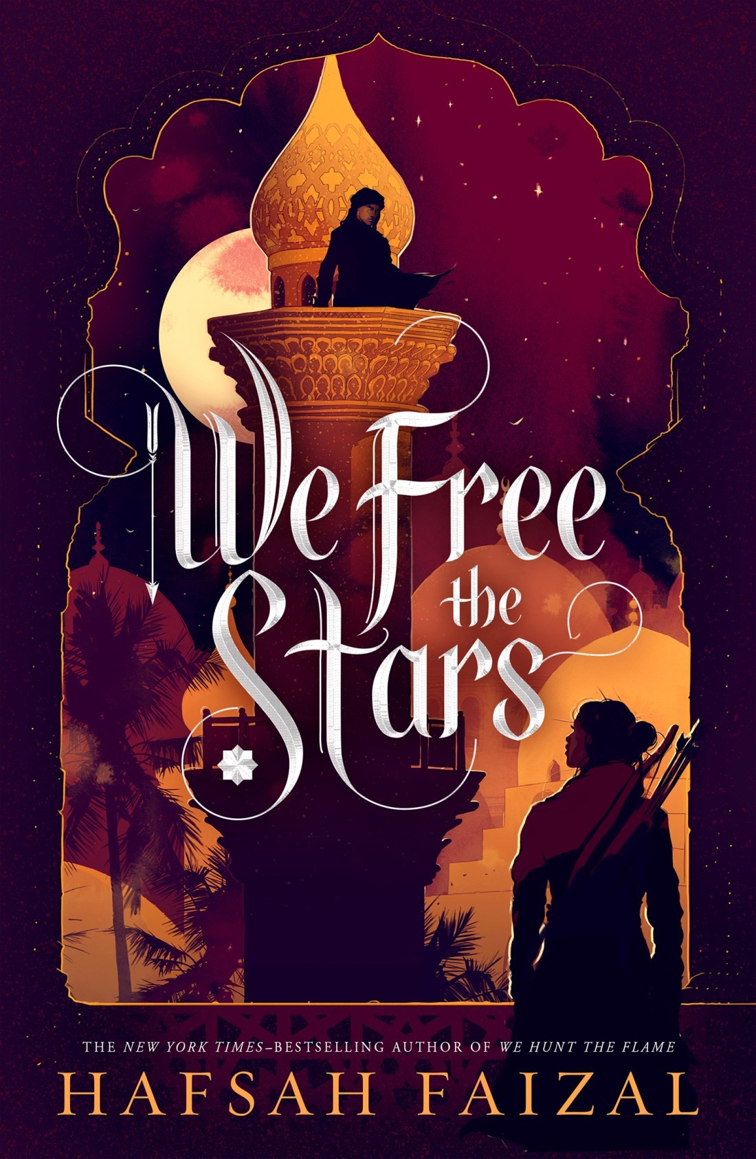 Book cover: We Free the Stars by Hafsah Faizal