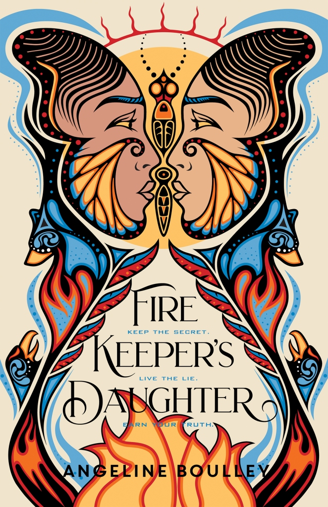 The book cover for Fire Keeper's Daughter by Angeline Boulley