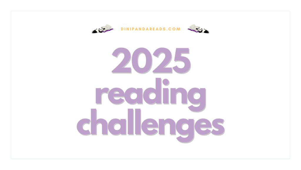2025 Reading Challenges Dinipandareads